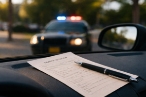 What Happens If You Get a Traffic Ticket in New Jersey for the First Time?