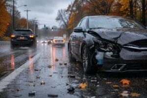 Fall Weather Car Accidents in New Jersey: Who Is Liable for Rain-Related Crashes?